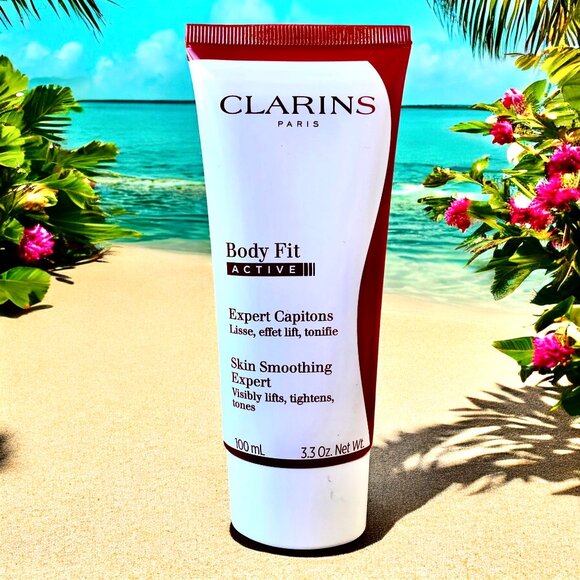 Clarins Body Fit Active Gel Skin Smooths Lifts Tightens Tones 3.3 oz New Sealed - Picture 1 of 7